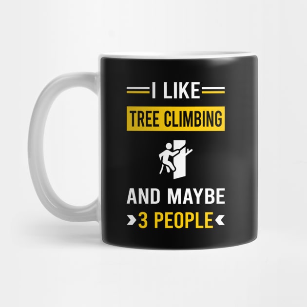 3 People Tree Climbing Climber by Good Day